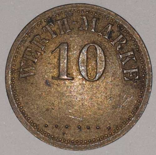 10 PFENNIG - GERMANY - WERTH-MARKE TOKEN